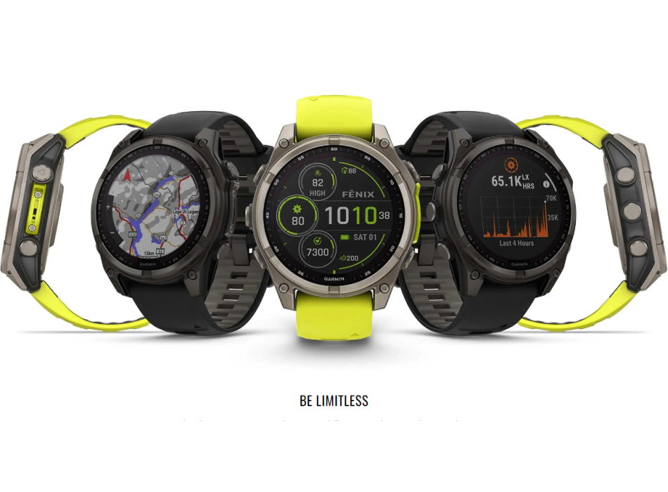 Garmin Fenix 8 SOLAR Uhr - GPS Painestore