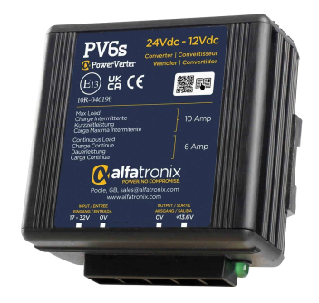PV6s 24 V DC - 12 V DC 6/10 A Painestore