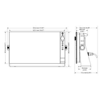 Simrad NSS 4 16" Multifunktionsdisplay Painestore