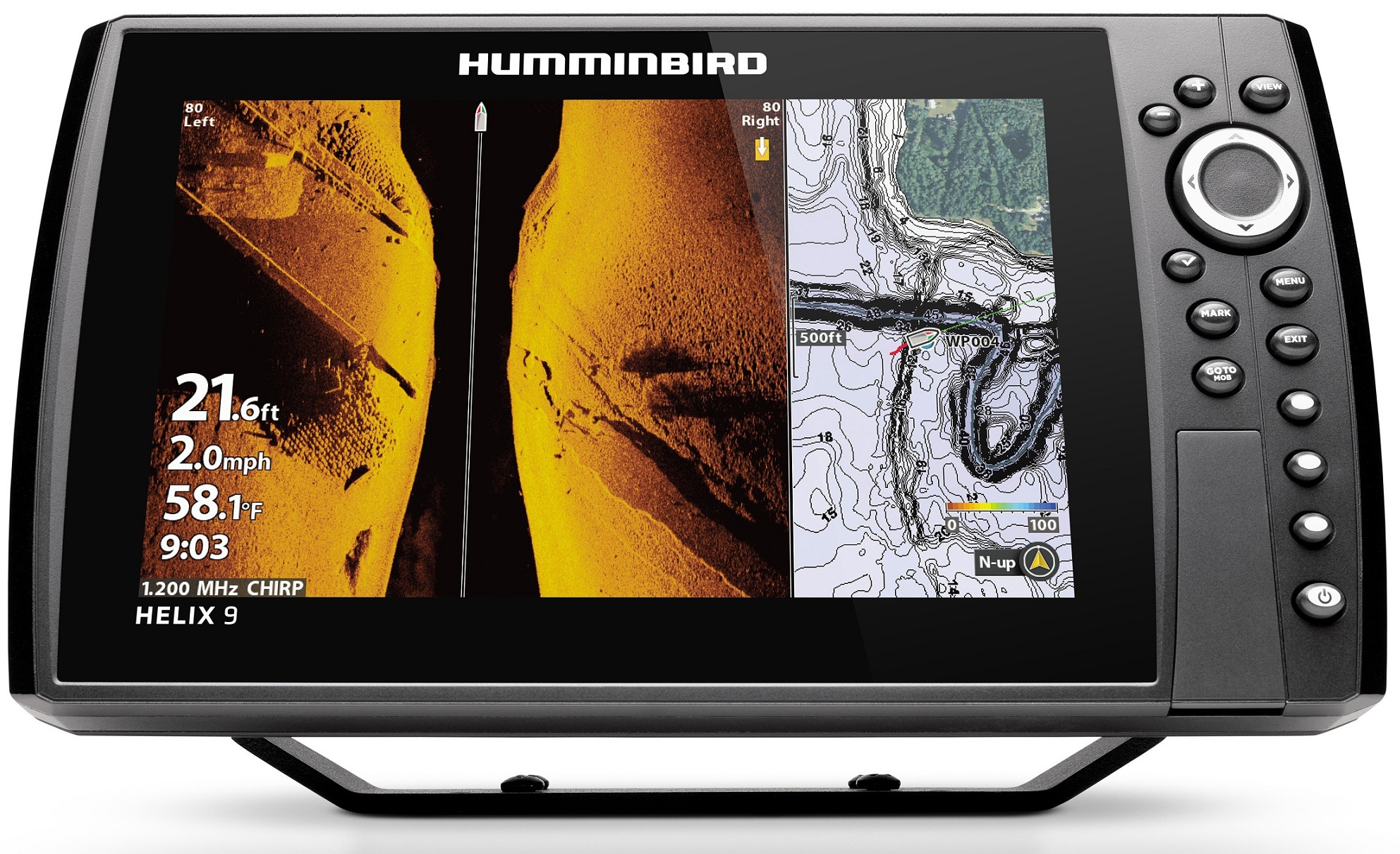 humminbird Helix 9 g4 echo gps sonar down imaging and side imaging