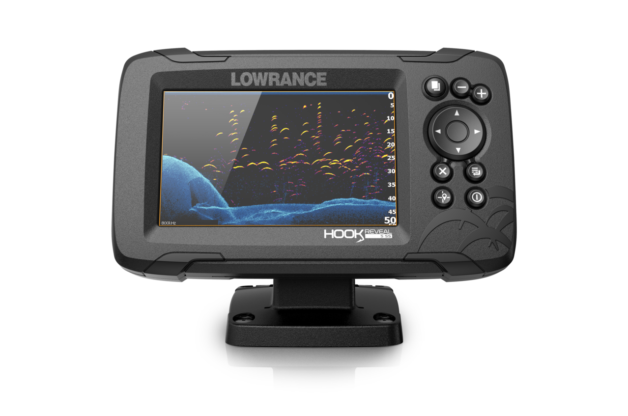 ROKK Pro mount kit for Lowrance Hook2 4x 5 - (with kayak track