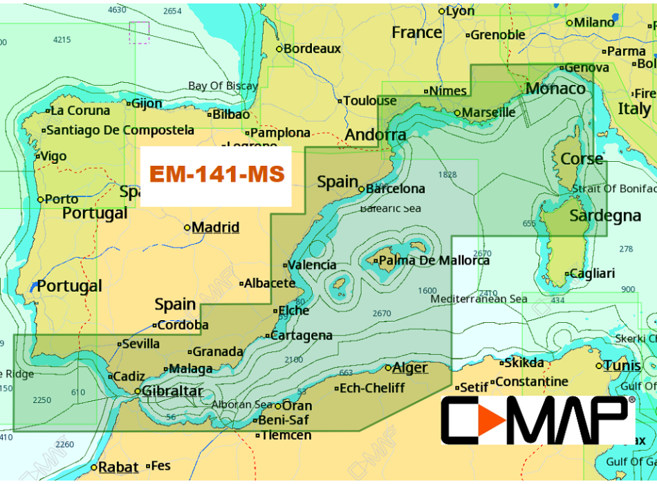 C-MAP 4D MAX + Local Cartography Painestore