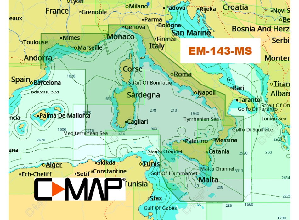 C-MAP 4D MAX + Local Cartography Painestore