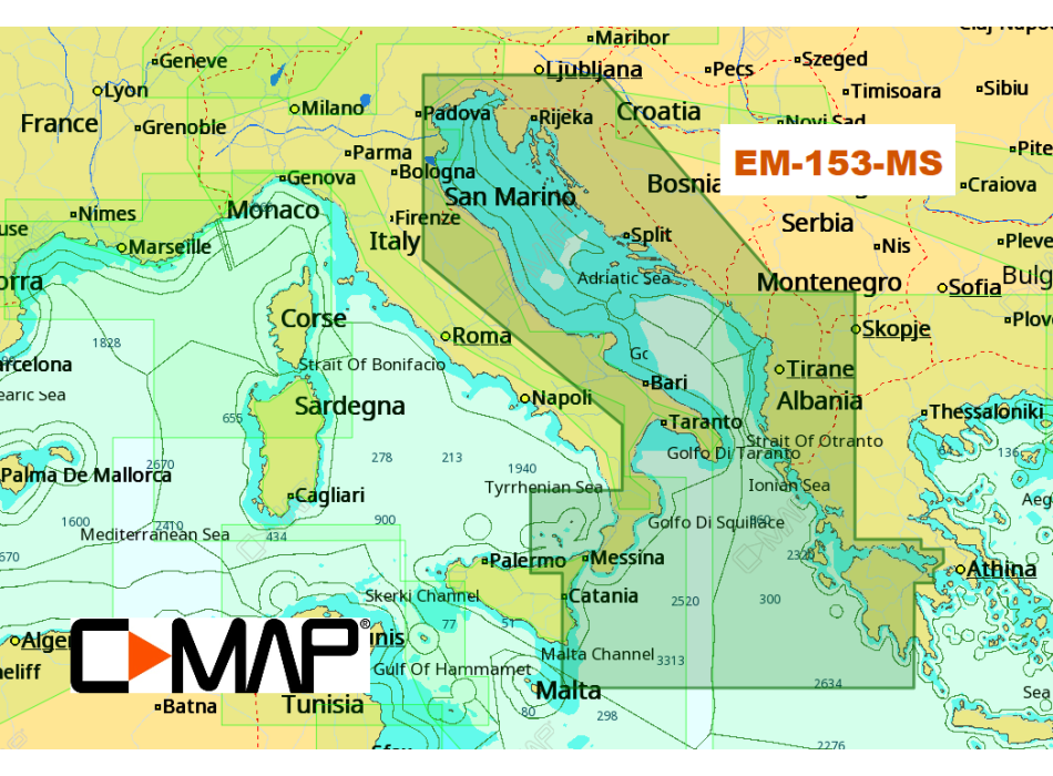 C-MAP 4D MAX + Local Cartography Painestore