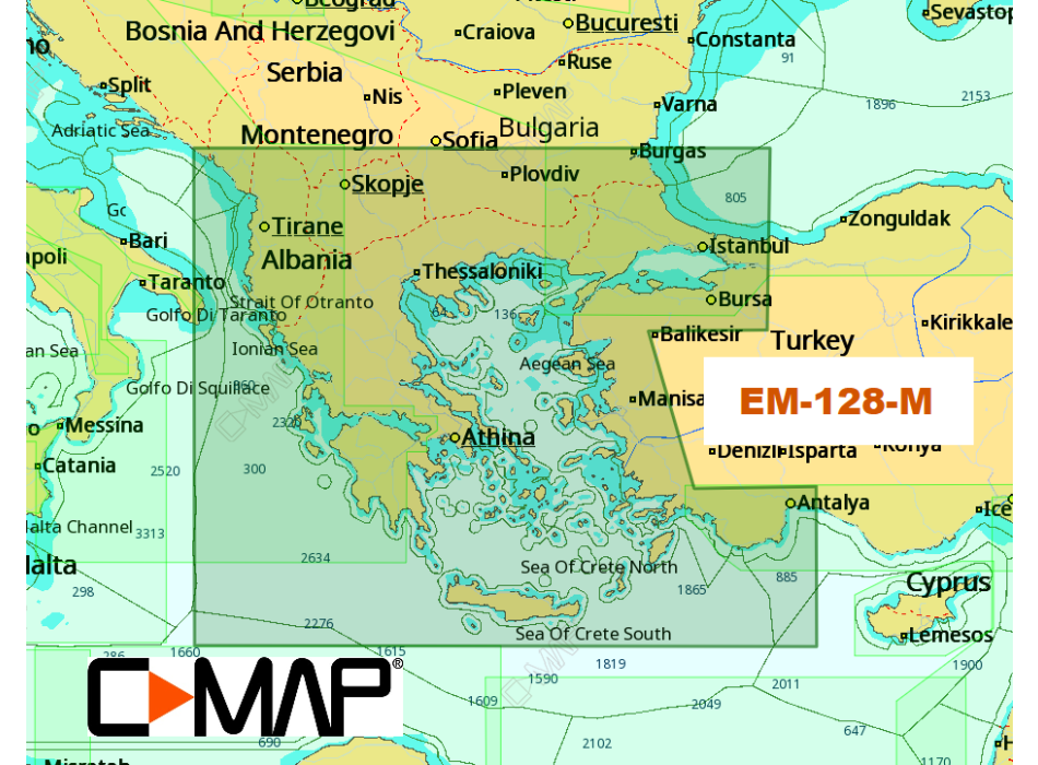 C-MAP 4D MAX + Local Cartography Painestore