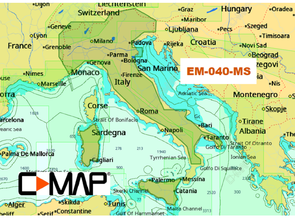 C-MAP 4D MAX + Local Cartography Painestore