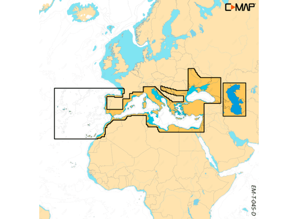 C-MAP DISCOVER X SD-MicroSD cartography Painestore