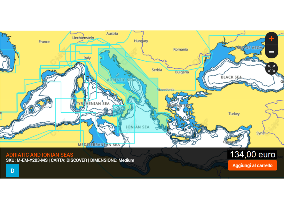 C-MAP MAX-N + LOCAL SD-MicroSD cartography Painestore