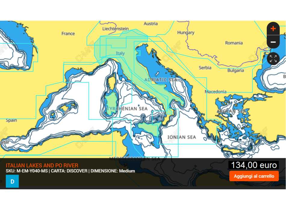 C-MAP MAX-N + LOCAL SD-MicroSD cartography Painestore