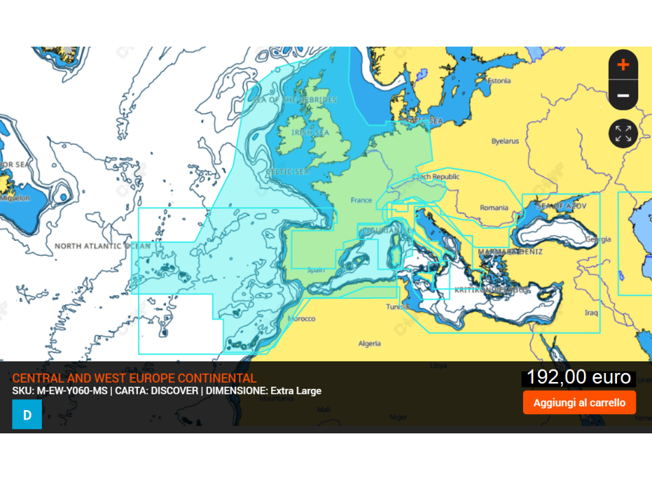 C-MAP MAX-N + LOCAL SD-MicroSD cartography Painestore