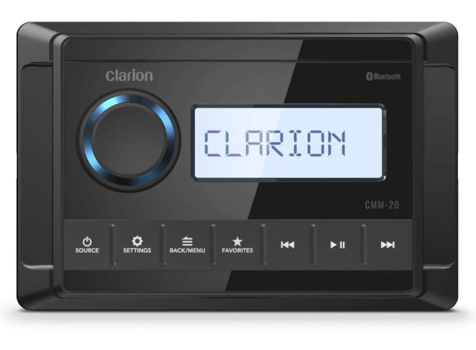 CLARION Marine stereo CMM-20 BT USB AUX Painestore