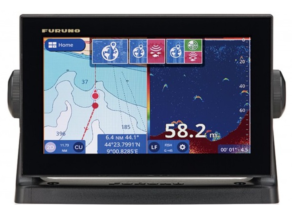 Furuno GP-1871F GPS / eco 7 "TouchScreen 600 / 1kw Painestore