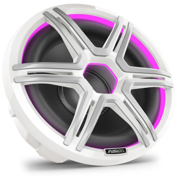 Fusion AP-SL12SPW 12" Subwoofer with Sport White LED Painestore