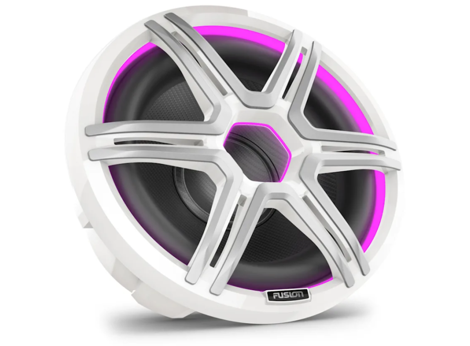 Fusion AP-SL12SPW 12" Subwoofer with Sport White LED Painestore