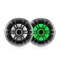 Fusion EL-FL651SPG 6.5 "speakers with RGB LED gray sport grille