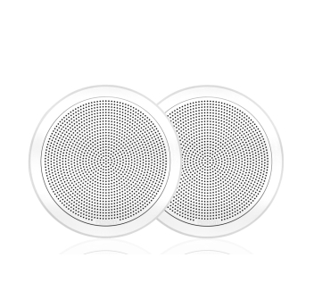 Fusion FM-F65RW Pair of 6.5 '' FM speakers with round grill Painestore