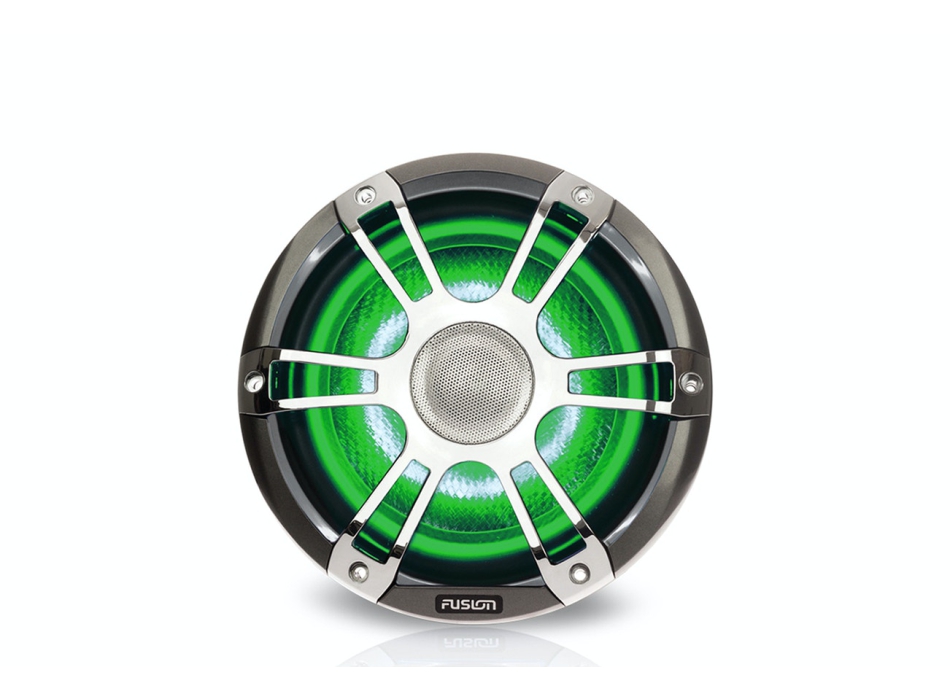 Fusion SG-FL652SPC Chrome LED Speakers Painestore