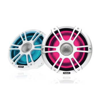 Fusion SG-FL882SPW White Speakers with LEDs Painestore