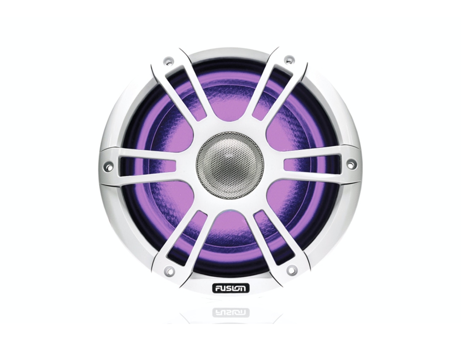 Fusion SG-FL882SPW White Speakers with LEDs Painestore