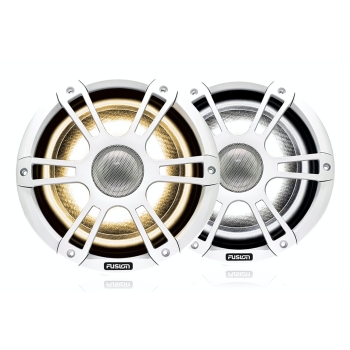 Fusion SG-FL882SPW White Speakers with LEDs Painestore