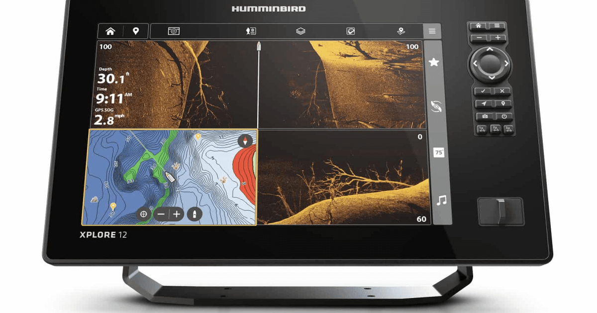 HUMMINBIRD XPLORE 12 CHIRP CMSI+ GPS