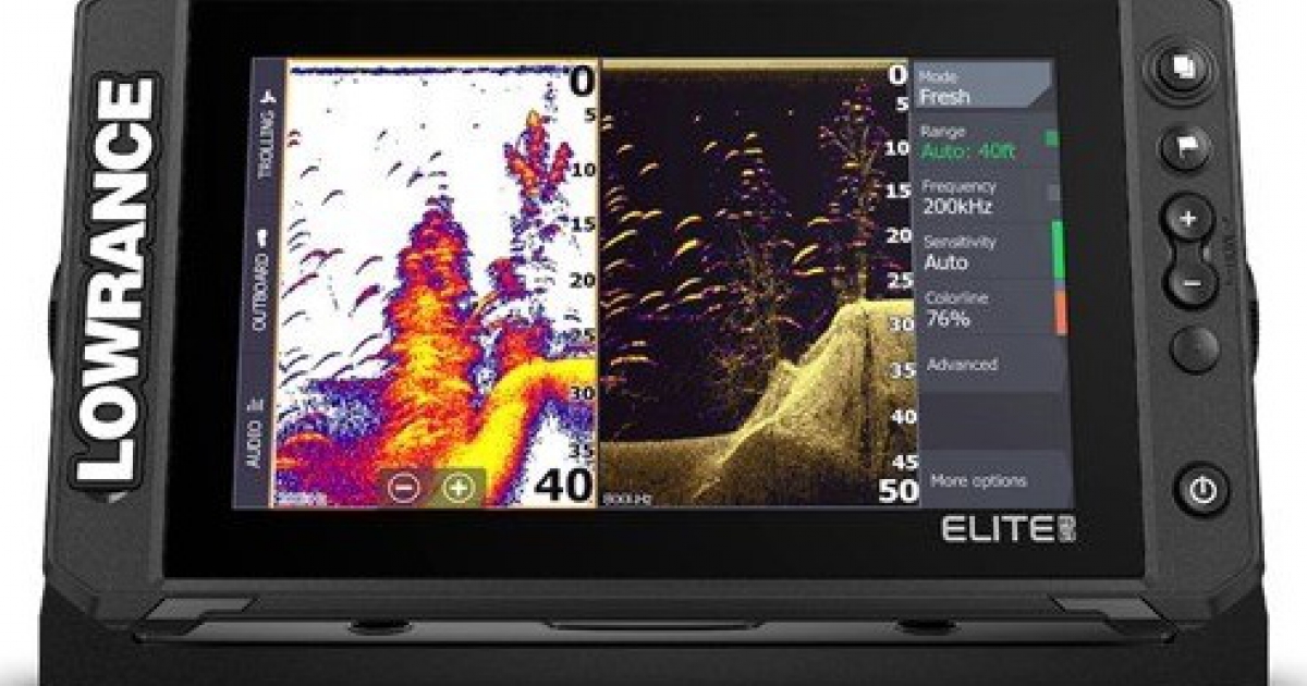 Lowrance Elite 9 FS Touch Screen Display 7