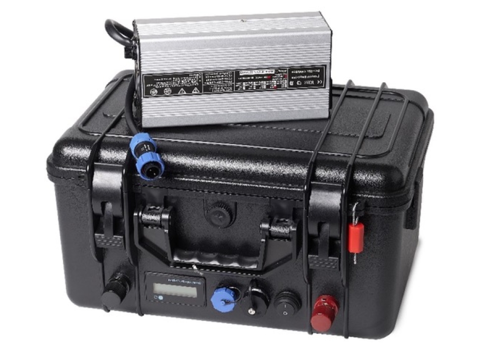 Nautica Lithium Battery Case 24V-100Ah BMS BT Painestore