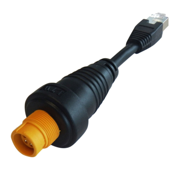 Navico Ethernet cable RJ45 F / 5 PIN M yellow Painestore