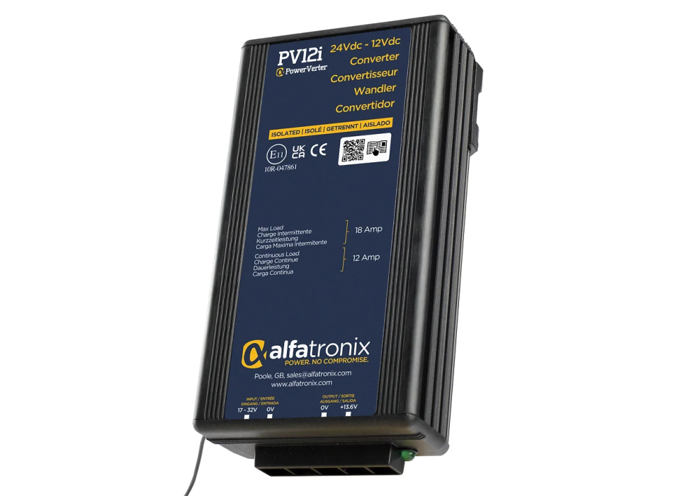 PV12i 24Vdc - 12Vdc 12/18A Painestore