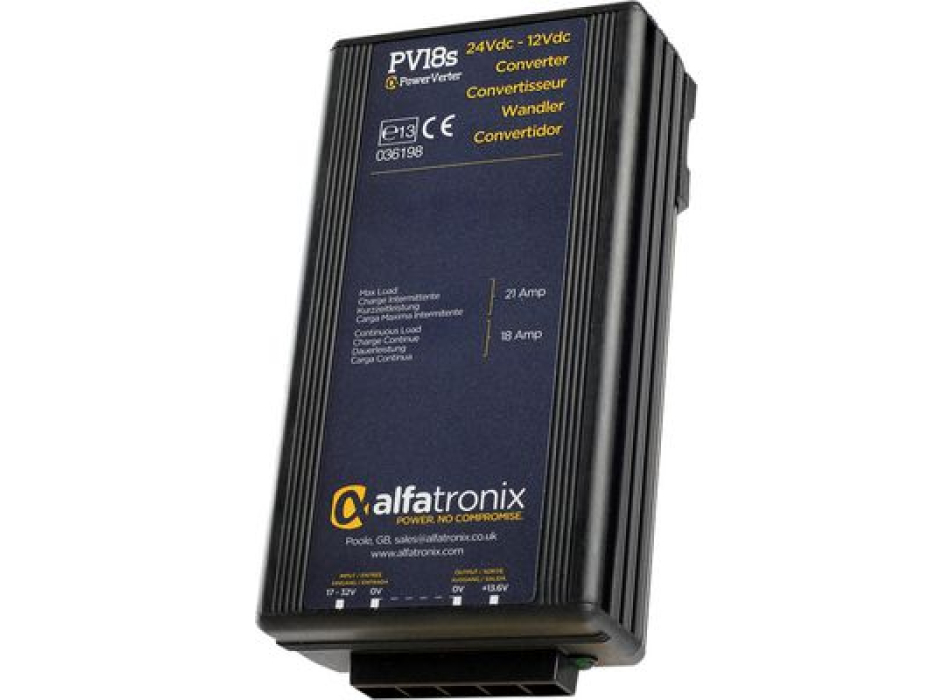 PV18s 24Vdc - 12Vdc 18/21A Painestore