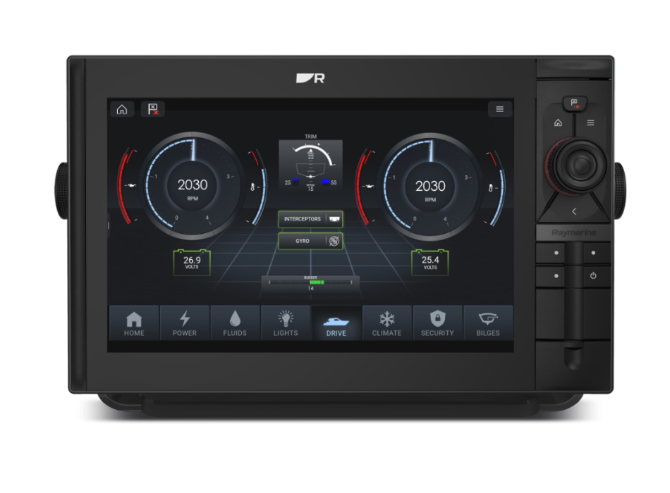 Raymarine AXIOM 2 PRO 9 S and RVX Display 9" Painestore