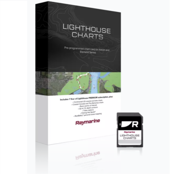 Raymarine LightHouse Mediterranean Cartography preloaded Painestore