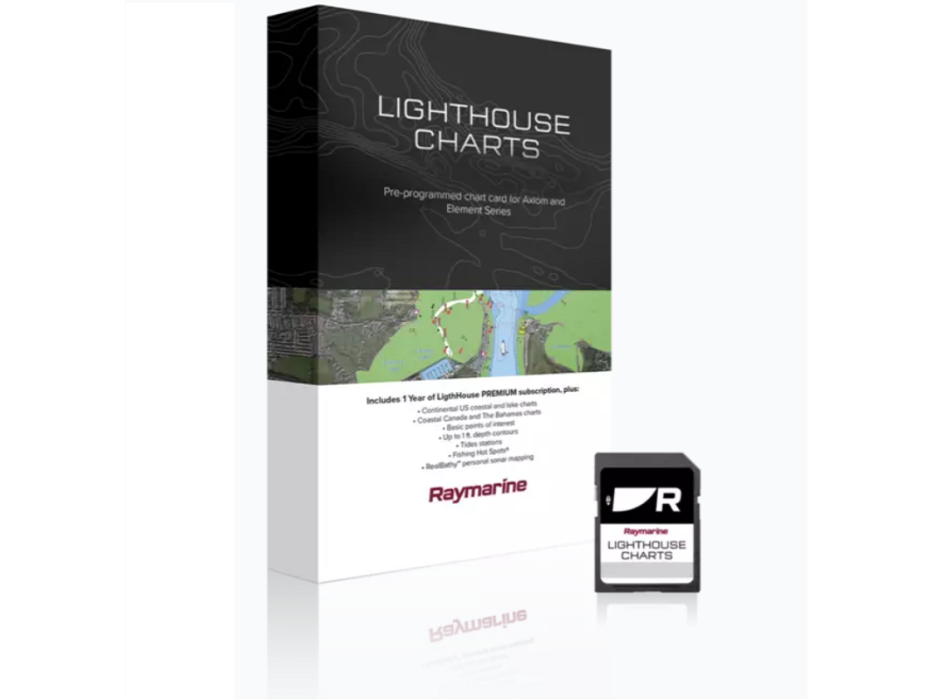 Raymarine LightHouse Mediterranean Cartography preloaded Painestore