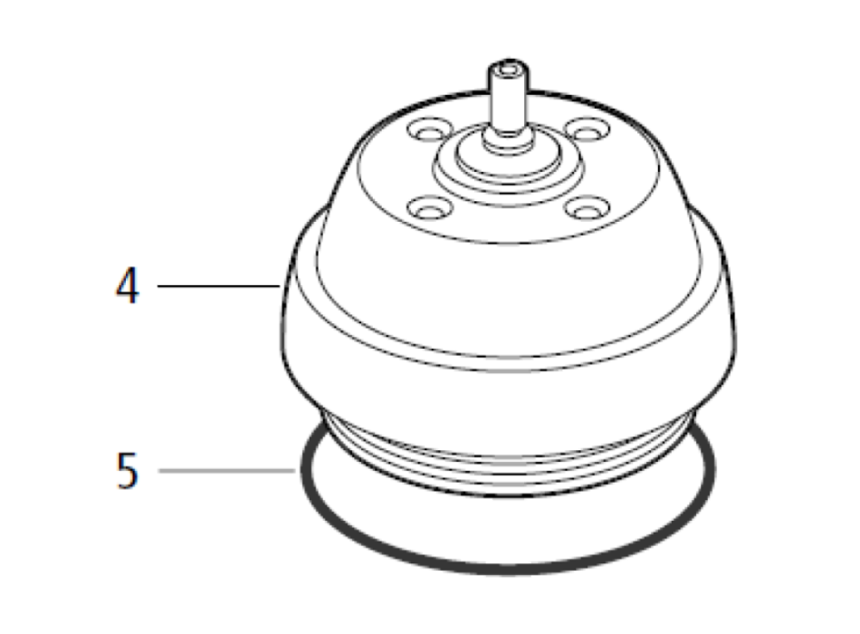 Raymarine upper replacement for wind masthead transducer Painestore