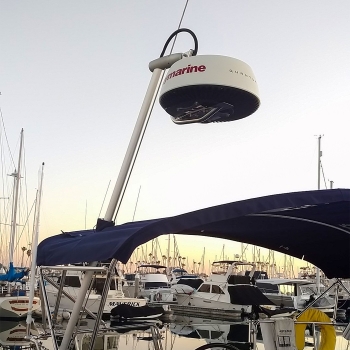 Scanstrut LMB-F1 Self-leveling Radar support - Backstay Painestore