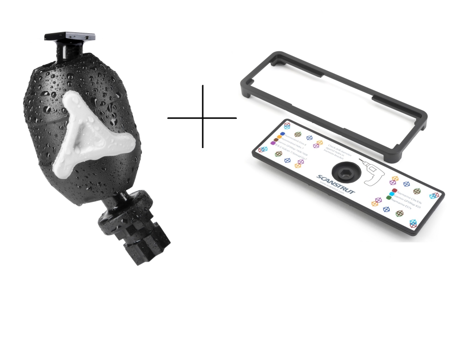 Scanstrut ROKK Midi RL-ARB support for Railblaza Painestore