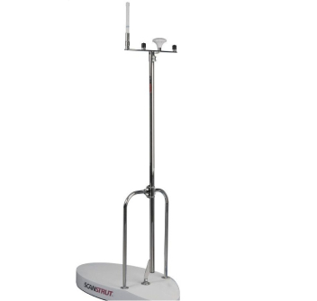 Scanstrut TP-01 Pole with Support for 4 GPS / VHF / TV Antennas Painestore