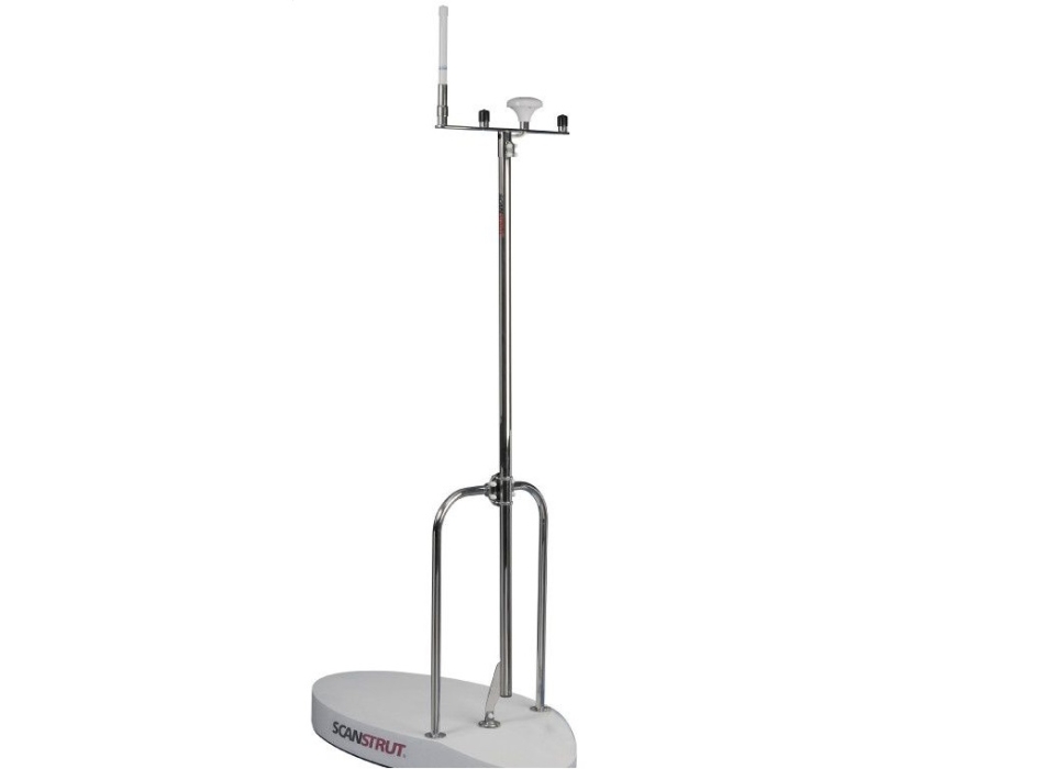 Scanstrut TP-01 Pole with Support for 4 GPS / VHF / TV Antennas Painestore