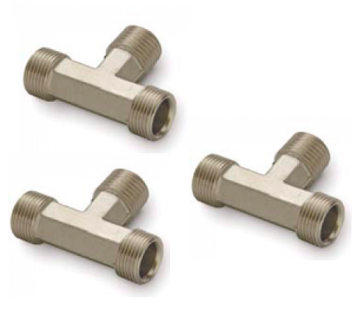 Seastar TEE fitting 3/8 ENDS 1/4 NPT M BR  Painestore
