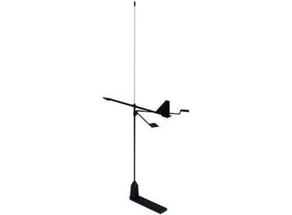 Shakespeare YHK VHF 0,9mt stainless steel antenna with Windex Painestore