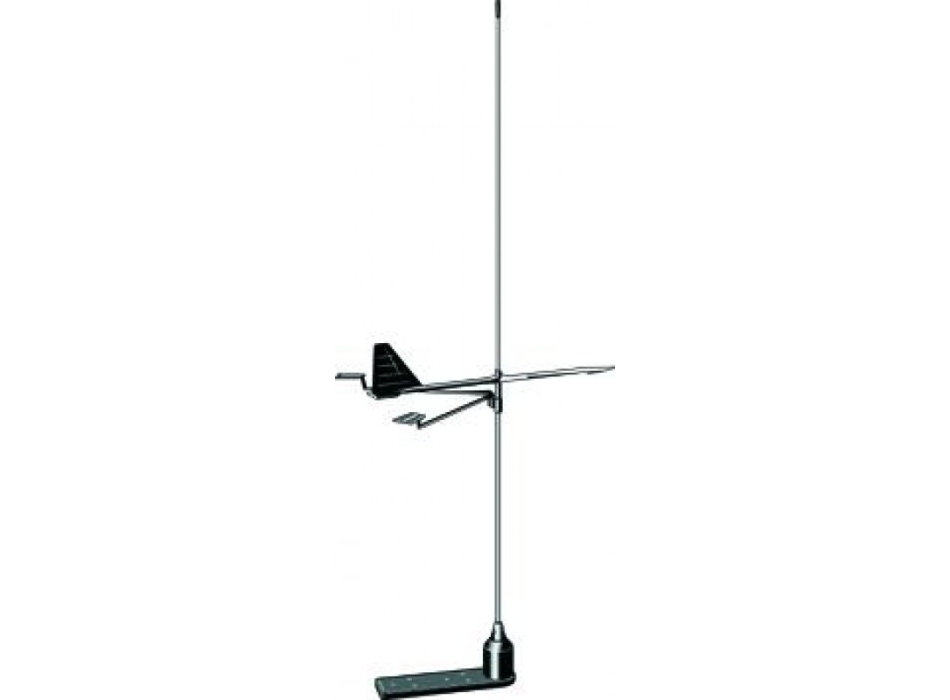 Shakespeare YHK VHF 0,9mt stainless steel antenna with Windex Painestore