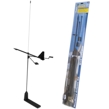 Shakespeare YHK VHF 0,9mt stainless steel antenna with Windex Painestore