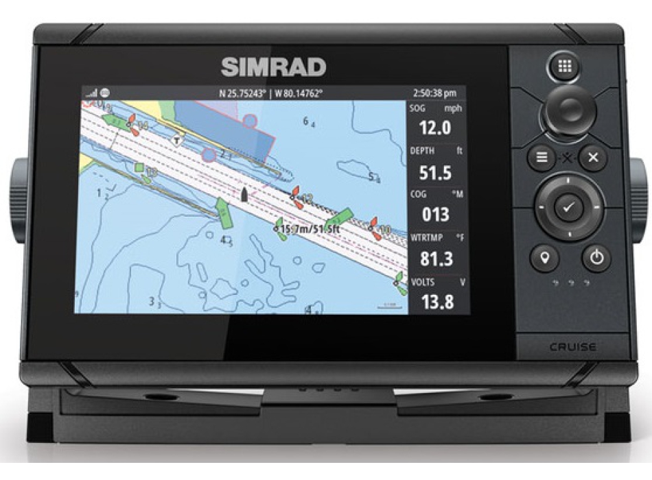 Simrad CRUISE 7 eco / GPS Freq, 83-200khz Painestore