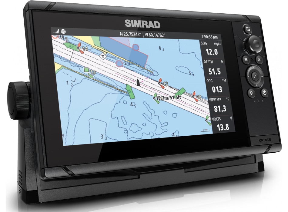 Simrad CRUISE 9 eco / GPS Freq, 83-200khz Painestore