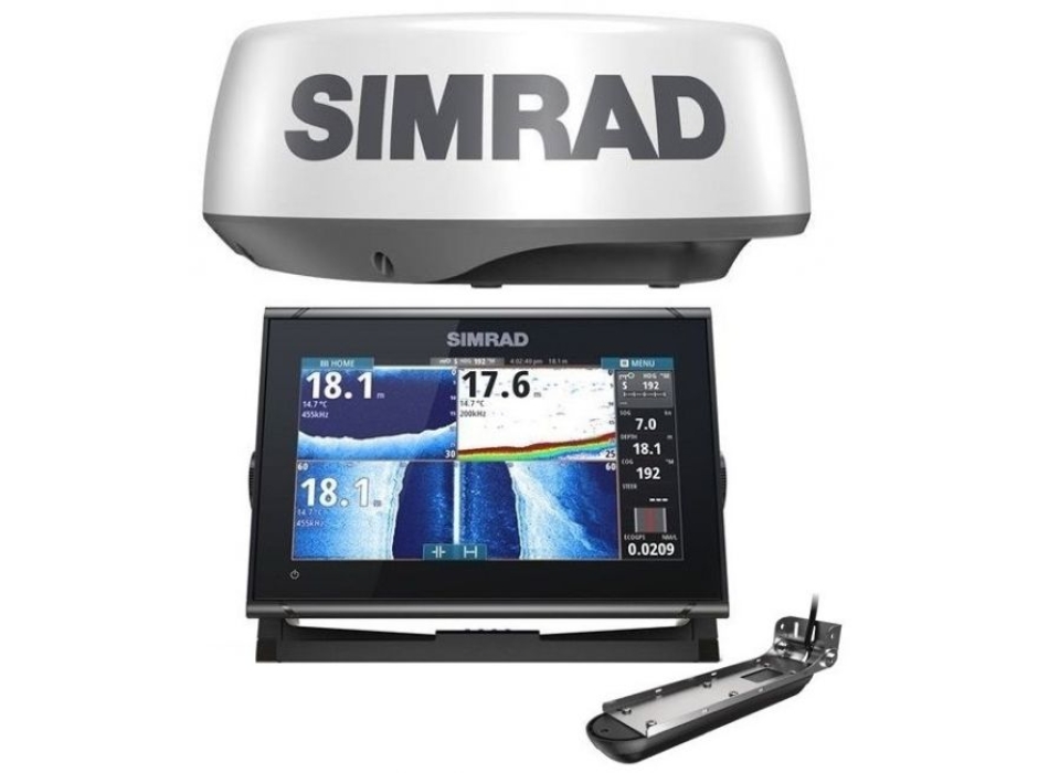 Simrad GO9 XSE TotalScan 9 &quot;with transducer Painestore