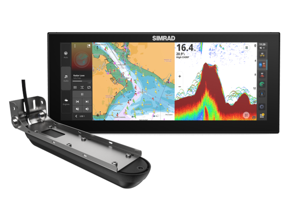 Simrad NSX 3012UW with Active Imaging 3-in-1 Painestore