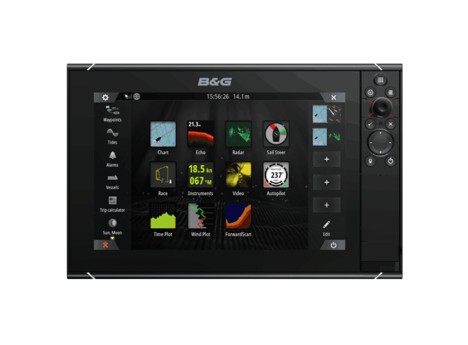 B&G Zeus³S 12 Multifunktionsdisplay 12" Painestore