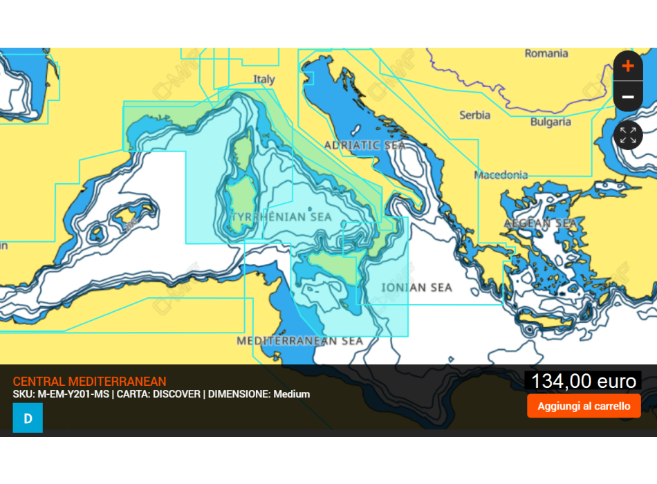 C-MAP MAX-N+ LOKALE SD-MicroSD-Kartografie Painestore