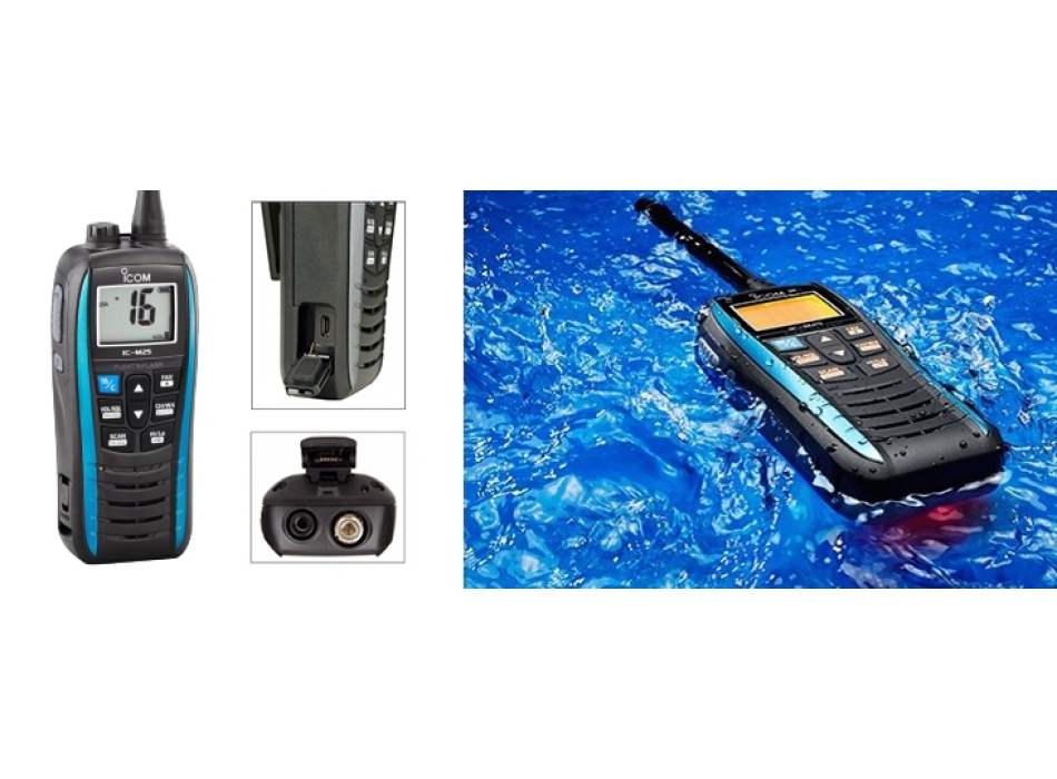 Icom IC-M25 E Tragbares VHF-Funkgerät Painestore