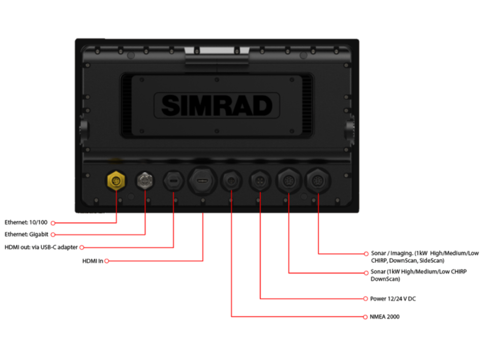 Simrad NSS 4 12" Multifunktionsdisplay Painestore